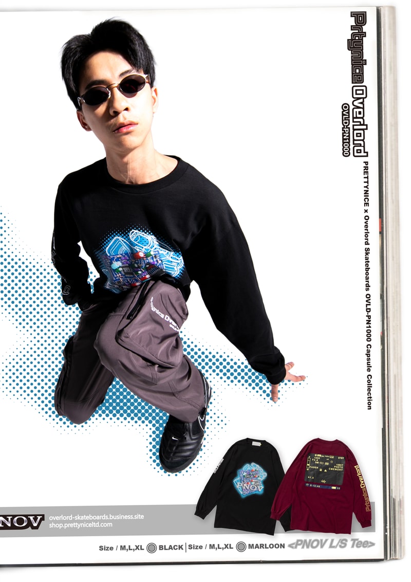 PRETTYNICE x Overlord Skateboards 全新聯名 Lookbook 發布