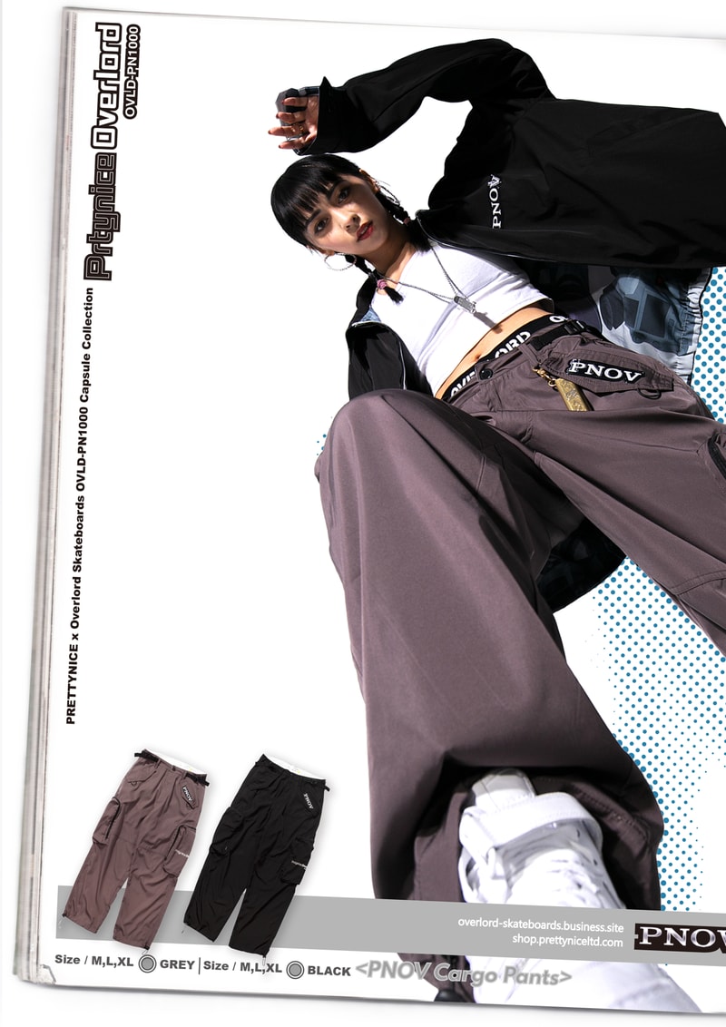 PRETTYNICE x Overlord Skateboards 全新聯名 Lookbook 發布