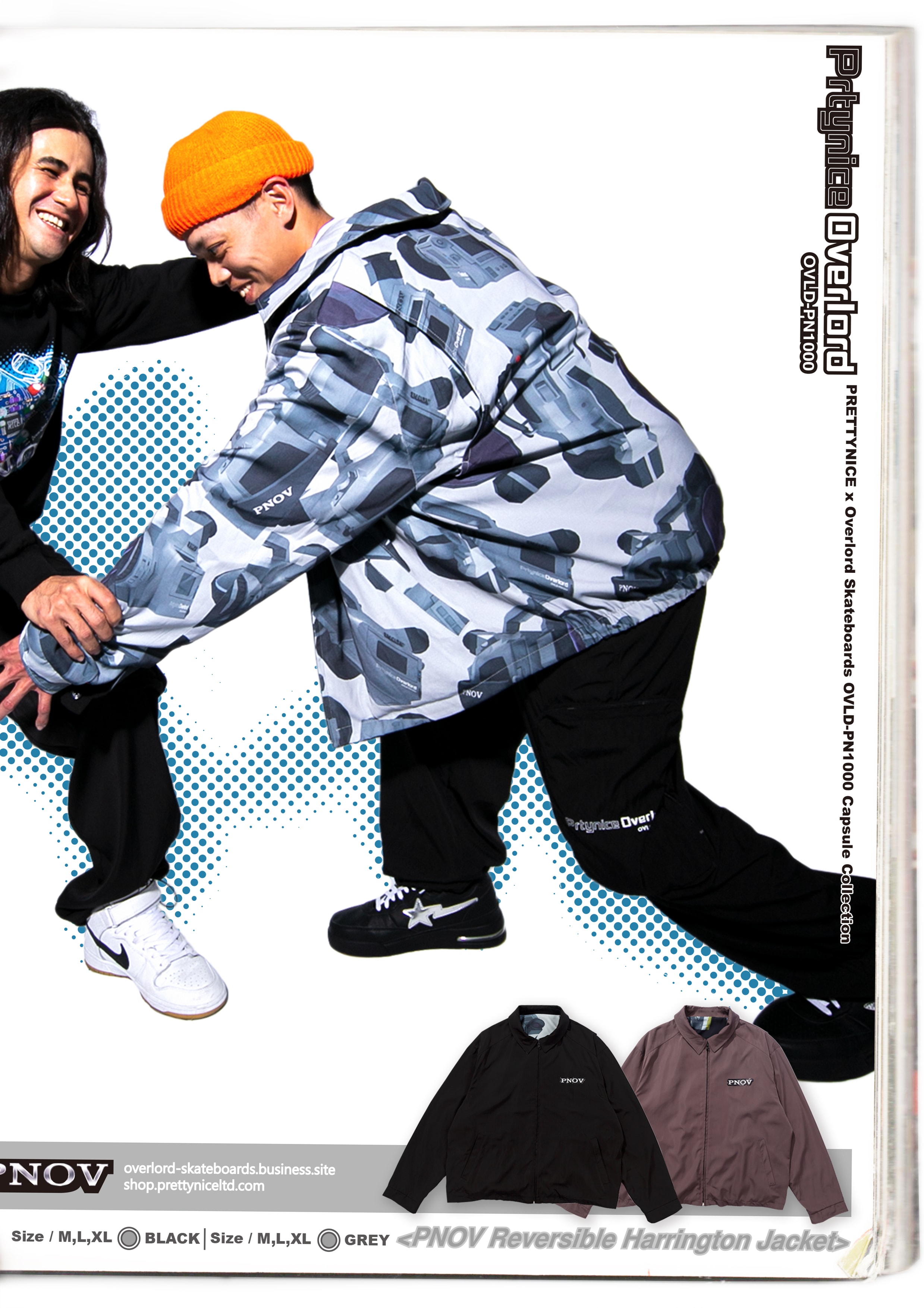 PRETTYNICE x Overlord Skateboards 全新聯名 Lookbook 發布
