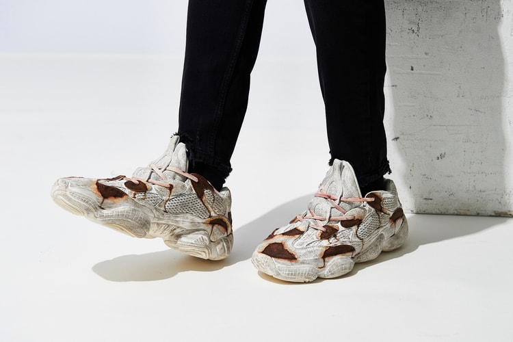 Principe Privé 打造全新 YEEZY 500「Rust」客製版本