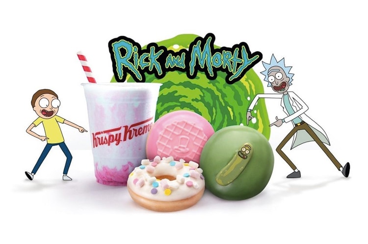 Krispy Kreme 攜手《Rick and Morty》打造最新聯名 Pickle Rick 甜甜圈