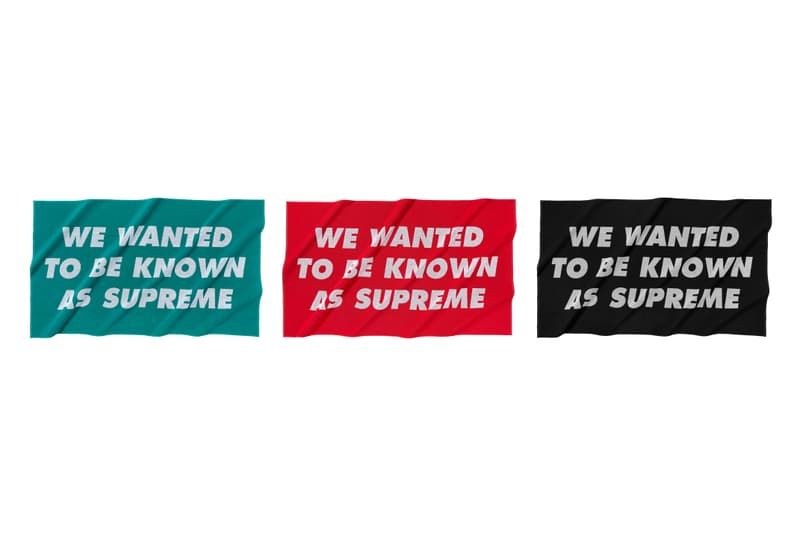 Supreme 正式發佈 2020 春夏配件系列