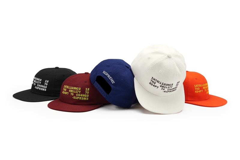 Supreme 正式發佈 2020 春夏帽款系列