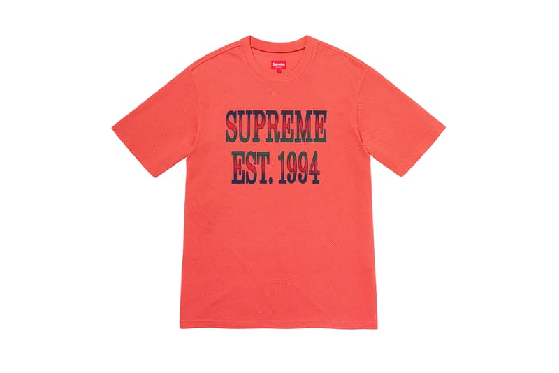 Supreme 正式發佈 2020 春夏上裝系列