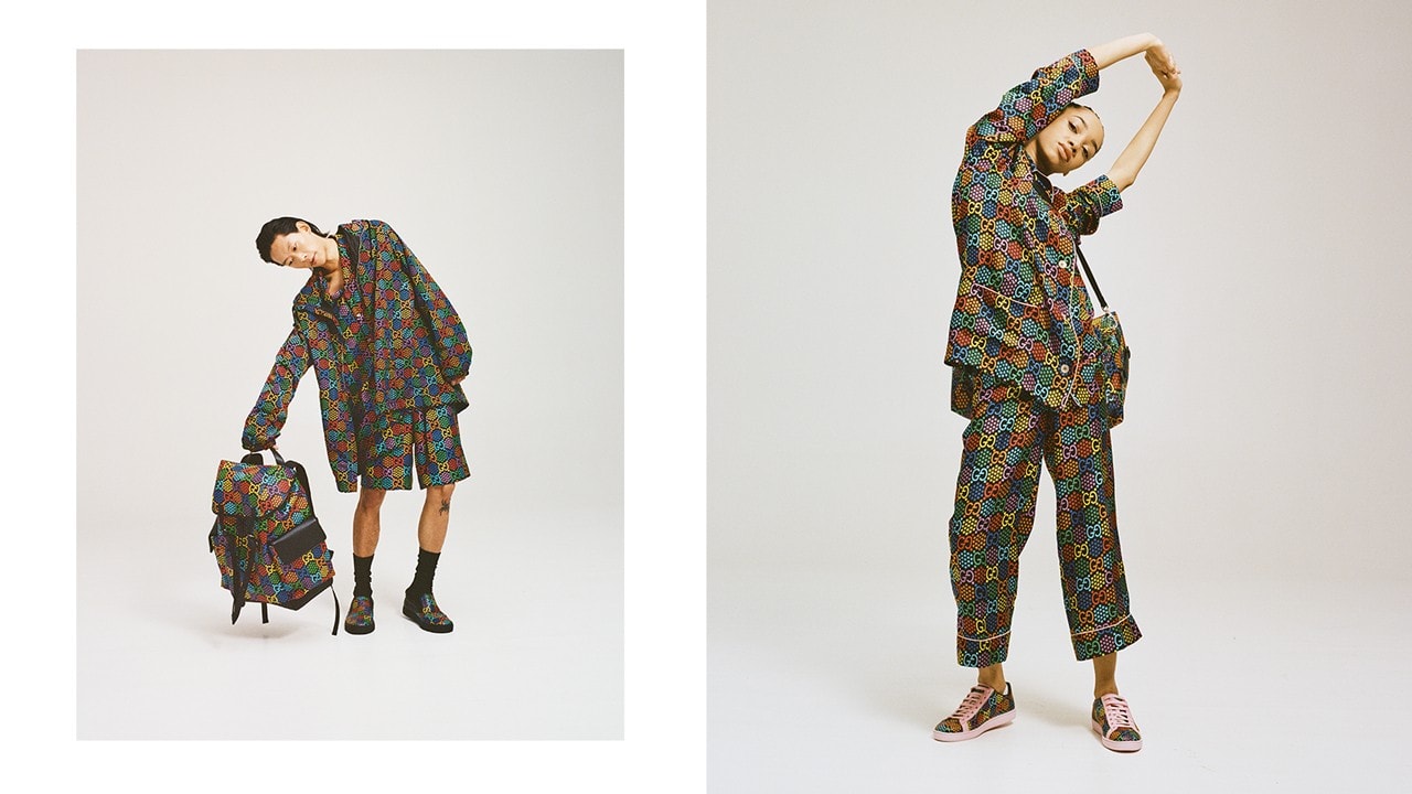 夢幻色調:GUCCI 全新 GG Psychedelic 別注系列