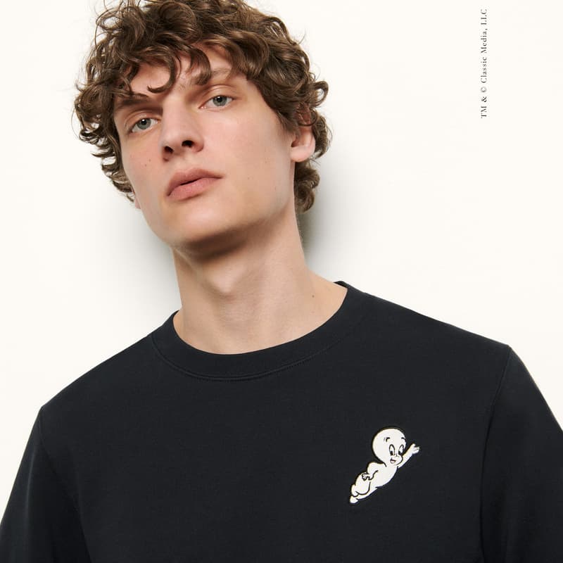 童年回憶!Sandro Homme x Casper 聯乘服裝系列
