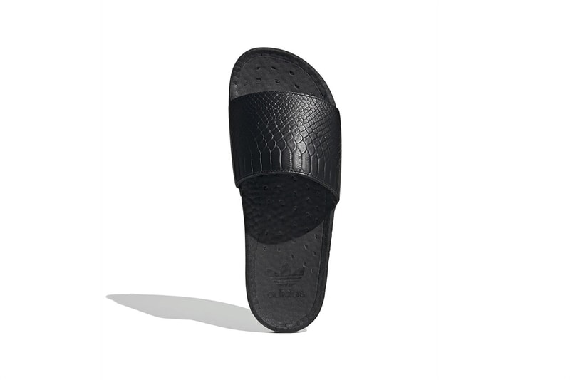 adidas 為經典拖鞋 Adilette Slides 推出馬毛及蛇皮別注款式