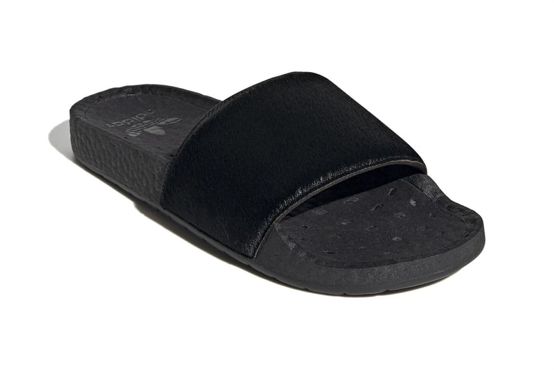 adidas 為經典拖鞋 Adilette Slides 推出馬毛及蛇皮別注款式