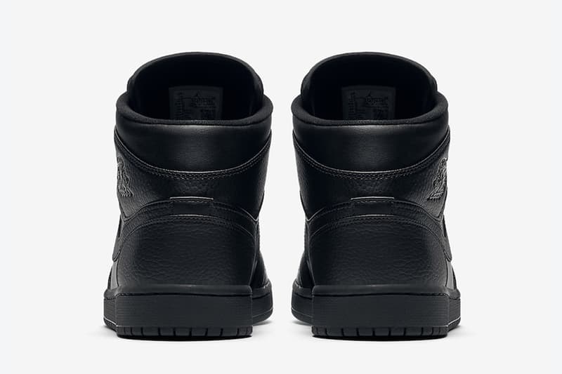 Air Jordan 1 Low、Mid 人氣「Triple Black」配色即將上架