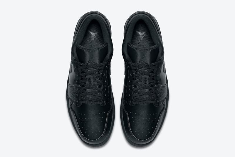 Air Jordan 1 Low、Mid 人氣「Triple Black」配色即將上架