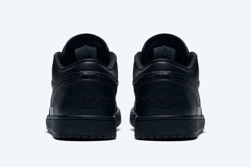 Air Jordan 1 Low、Mid 人氣「Triple Black」配色即將上架