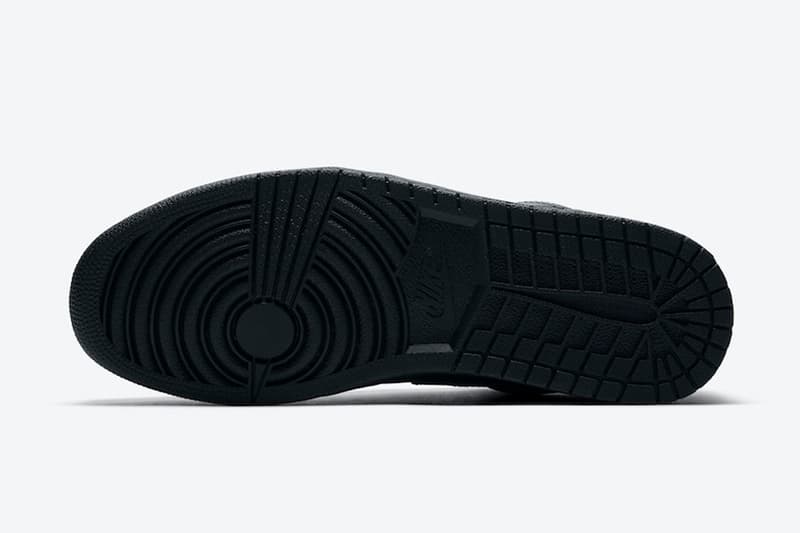 Air Jordan 1 Low、Mid 人氣「Triple Black」配色即將上架