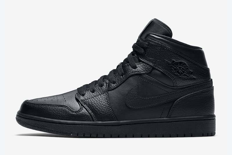 Air Jordan 1 Low、Mid 人氣「Triple Black」配色即將上架