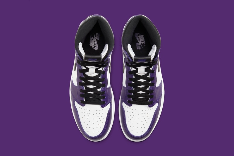 Air Jordan 1 Retro High OG 最新配色「Court Purple」官方圖輯曝光