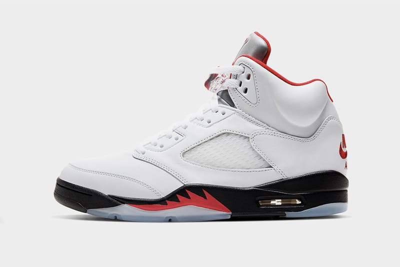 Air Jordan 5 最新配色「Fire Red」官方圖輯、發售日期正式公開