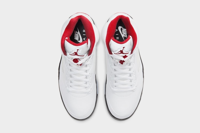 Air Jordan 5 最新配色「Fire Red」官方圖輯、發售日期正式公開