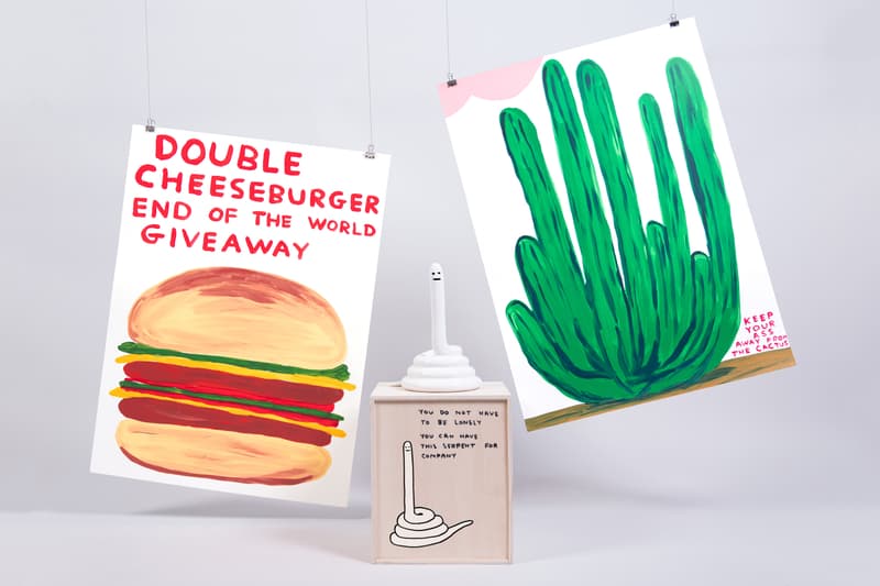 藝展第三彈-AllRightsReserved 攜手 David Shrigley 迎來《MEET David Shrigley’s April Fool PROJECT》