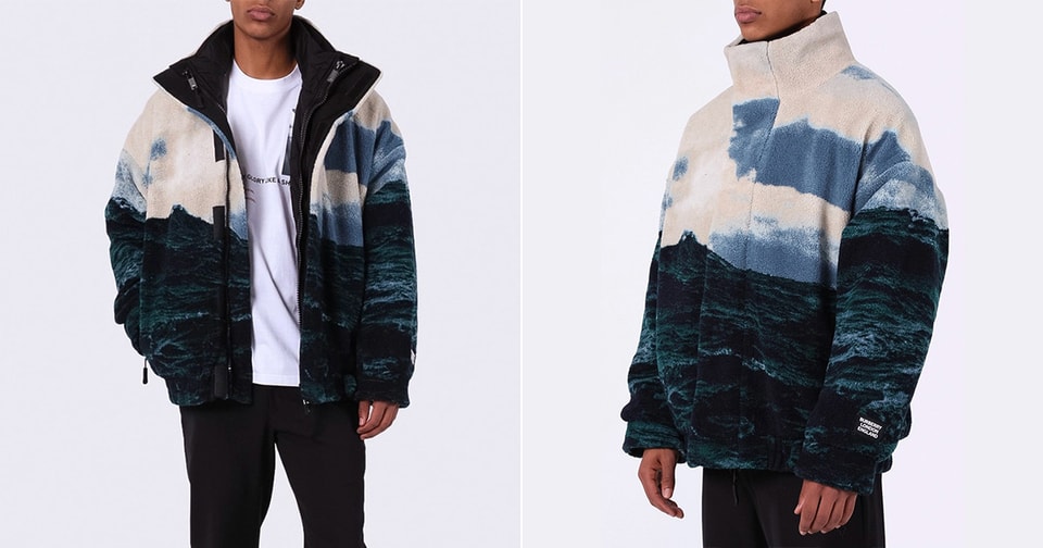 Burberry 推出全新Sea Landscape 印花Fleece 夾克| Hypebeast