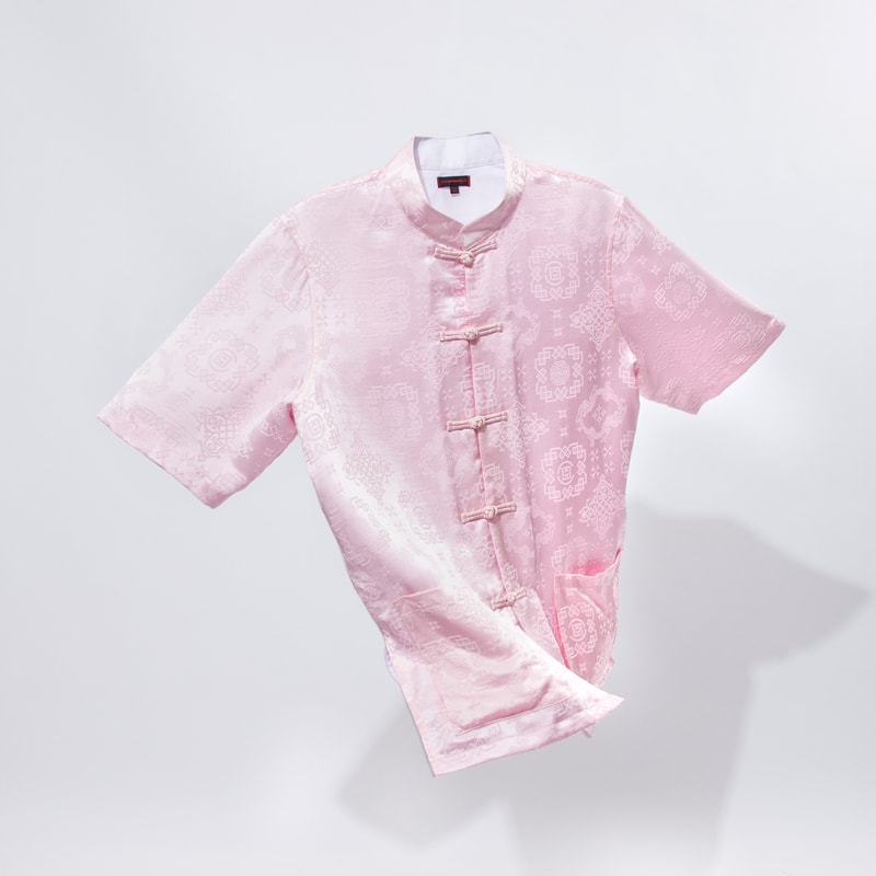 粉色春季－CLOT 延伸創作推出全新絲綢服裝系列