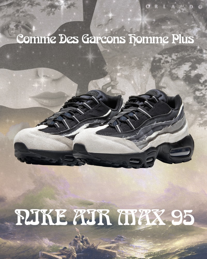 COMME des GARÇONS HOMME PLUS x Nike Air Max 95 聯乘鞋款台灣上架情報