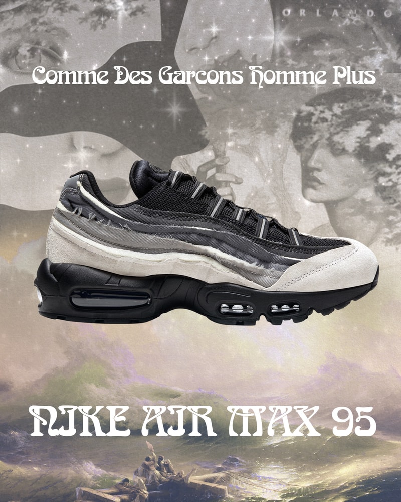COMME des GARÇONS HOMME PLUS x Nike Air Max 95 聯乘鞋款台灣上架情報