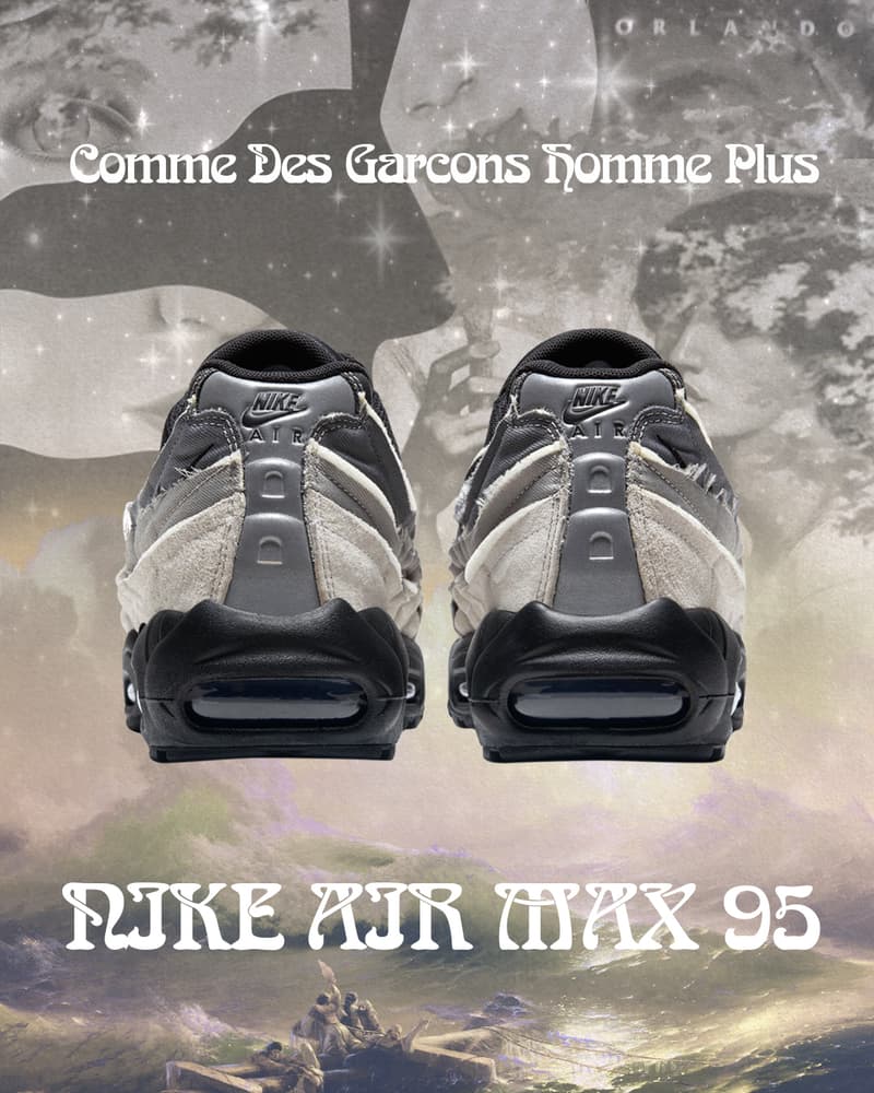 COMME des GARÇONS HOMME PLUS x Nike Air Max 95 聯乘鞋款台灣上架情報