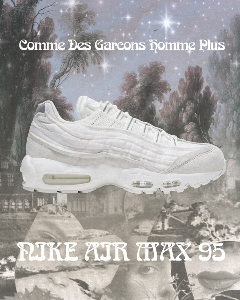 COMME des GARÇONS HOMME PLUS x Nike Air Max 95 聯乘鞋款台灣上架情報