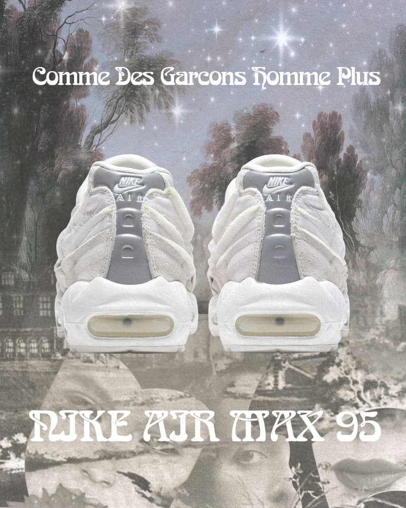 COMME des GARÇONS HOMME PLUS x Nike Air Max 95 聯乘鞋款台灣上架情報