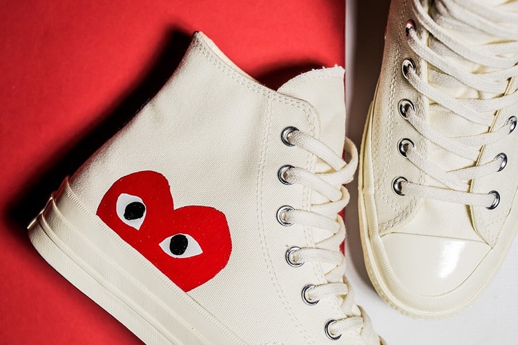 COMME des GARÇONS PLAY x Converse Chuck Taylor All Star ’70 Hi 新配色即將推出
