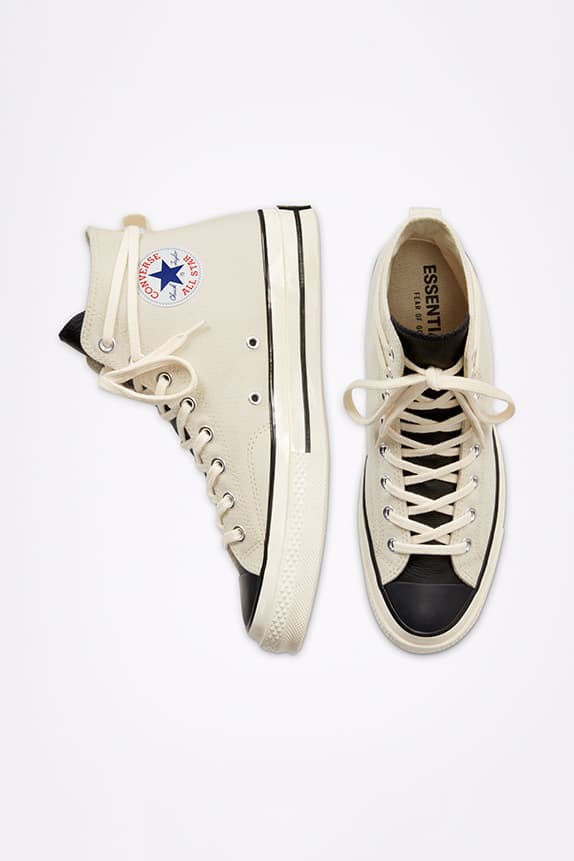 Fear of God ESSENTIALS x Converse 聯乘 Chuck 70 鞋款港台發售情報