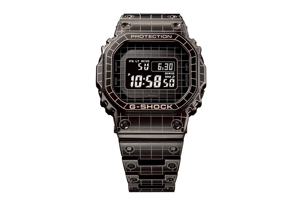 G-Shock 最新雷射格紋樣式 GMW-B5000 腕錶發佈
