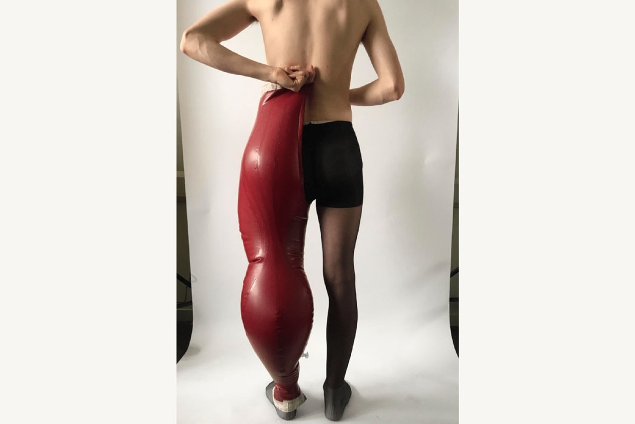 专访设计师 Harikrishnan: Inflatable Trouser「充气乳胶裤」背后的创作故事