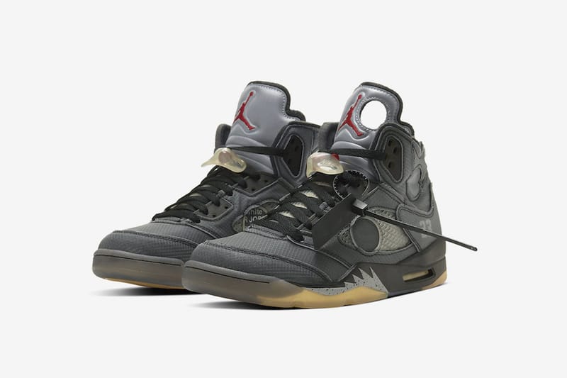 Off-White™ x Air Jordan 5 聯乘鞋款香港區抽籤情報公開