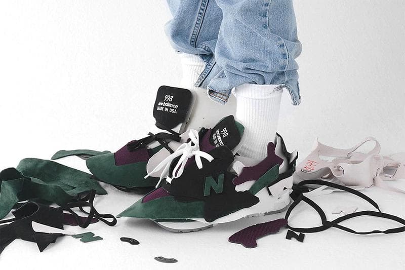 實驗性重組-New Balance 特別製作 Made in US 998 Limited 藝術級鞋款