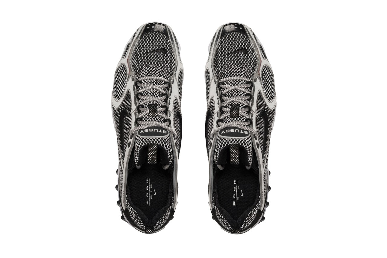 Stüssy 正式發佈 Nike Air Zoom Spiridon Caged 2 聯乘鞋款系列