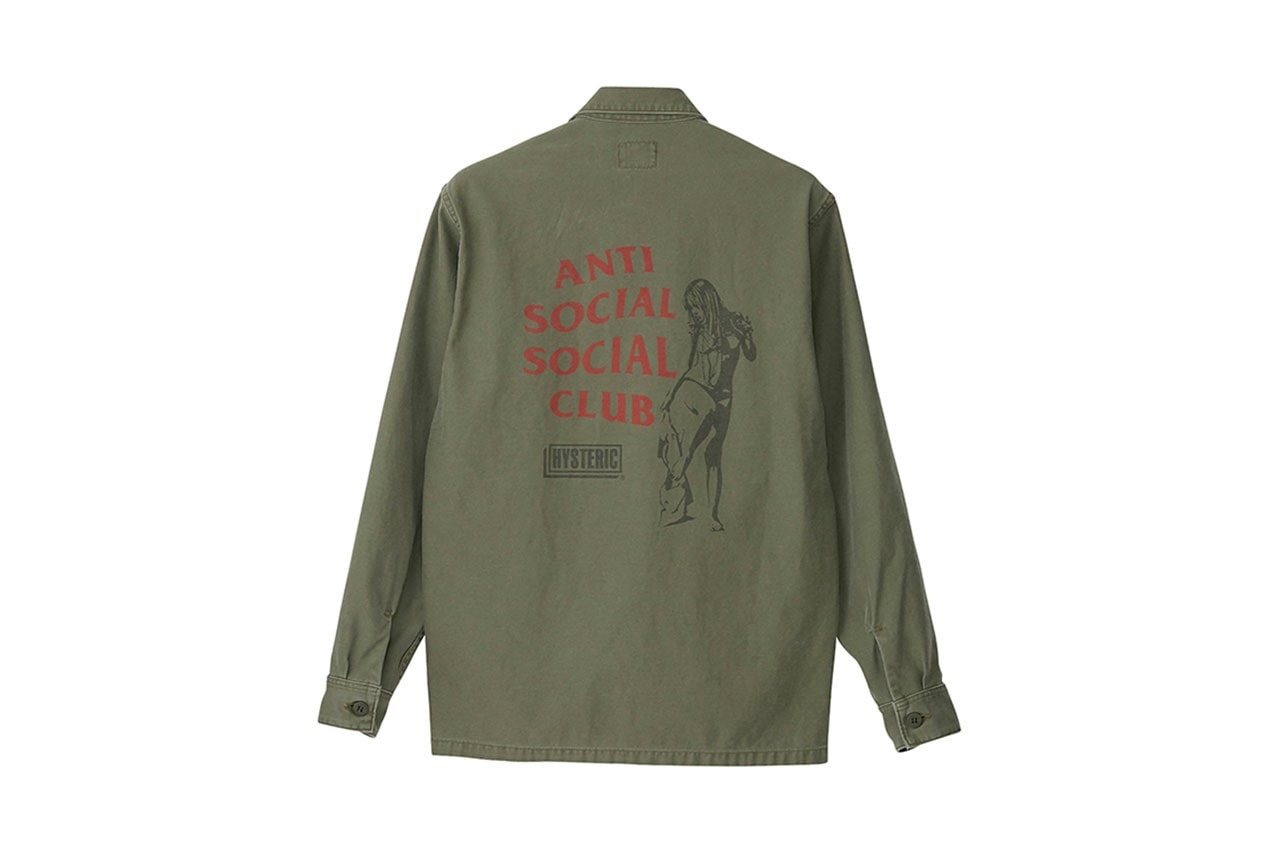 Hysteric Glamour x Anti Social Social Club 聯名系列發售情報公開