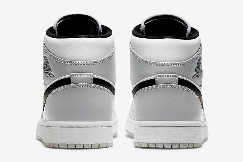 最接近神－Air Jordan 1 Mid「Light Smoke Grey」配色正式發佈（UPDATE）
