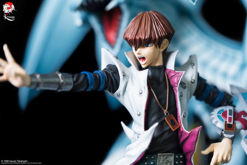 最強龍族！《遊戲王》海馬瀨人 & 青眼究極龍 1：7 比例雕像正式開放預購