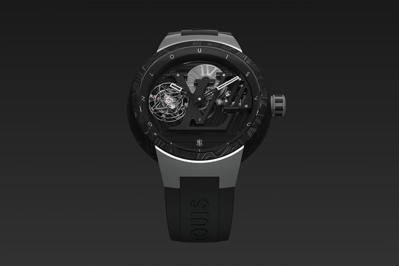 極緻奢華-Louis Vuitton 發佈全新陀飛輪 Tambour Curve 手錶