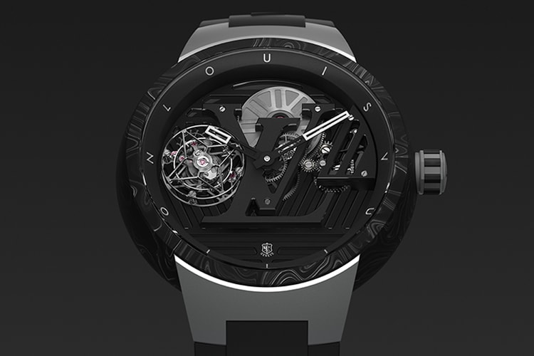 極緻奢華-Louis Vuitton 發佈全新陀飛輪 Tambour Curve 手錶