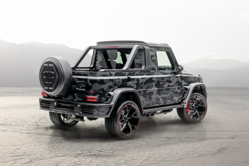 戰術裝甲 − Mansory 打造 Mercedes-AMG G63 全新 Pick-up 改裝車型