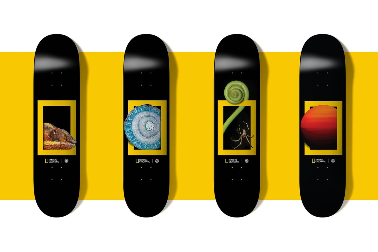 國家地理雜誌 National Geographic 聯手滑板品牌 Element 推出「Future Nature」聯乘系列
