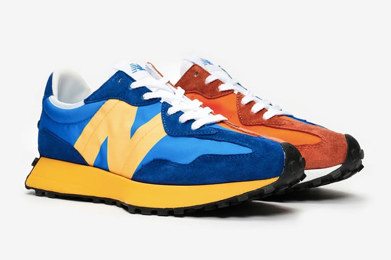 解構重組-New Balance 327 推出鴛鴦「拼接」全新配色