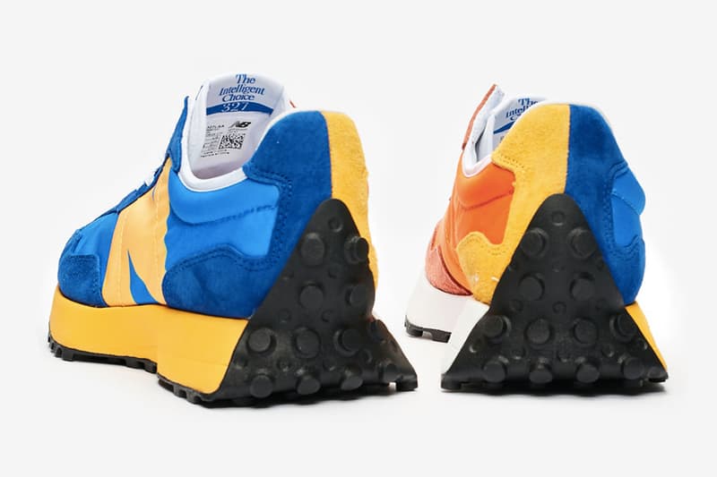 解構重組-New Balance 327 推出鴛鴦「拼接」全新配色
