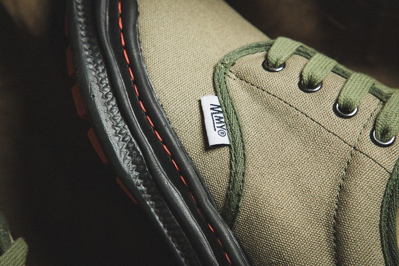 近賞 Nigel Cabourn X Mihara 全新軍事感 Army Combat Shoe 聯乘鞋款