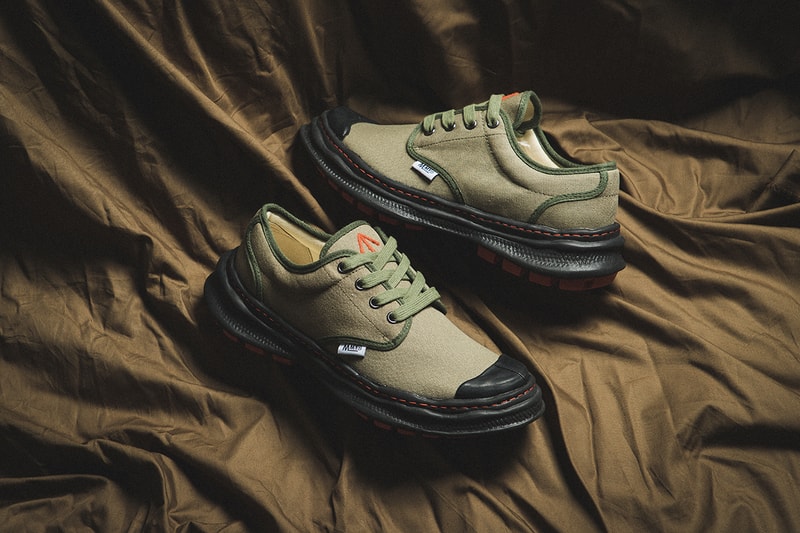 近賞 Nigel Cabourn X Mihara 全新軍事感 Army Combat Shoe 聯乘鞋款