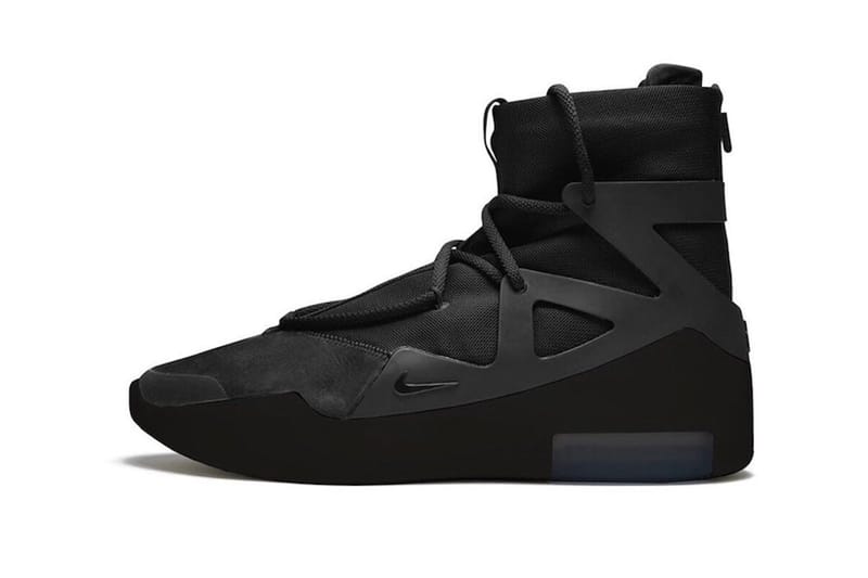 率先預覽 Nike Air Fear of God 1 全新配色「Triple Black」