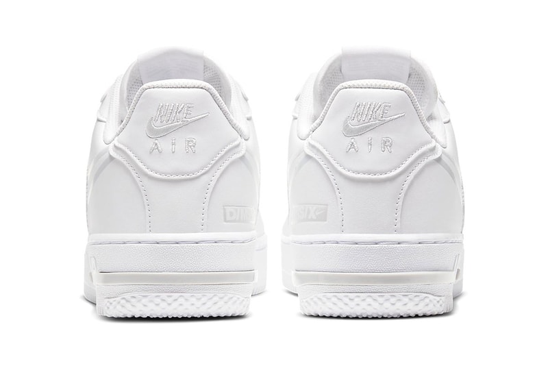 Nike 全新鞋款 Air Force 1 React D/MS/X 全白配色正式發佈