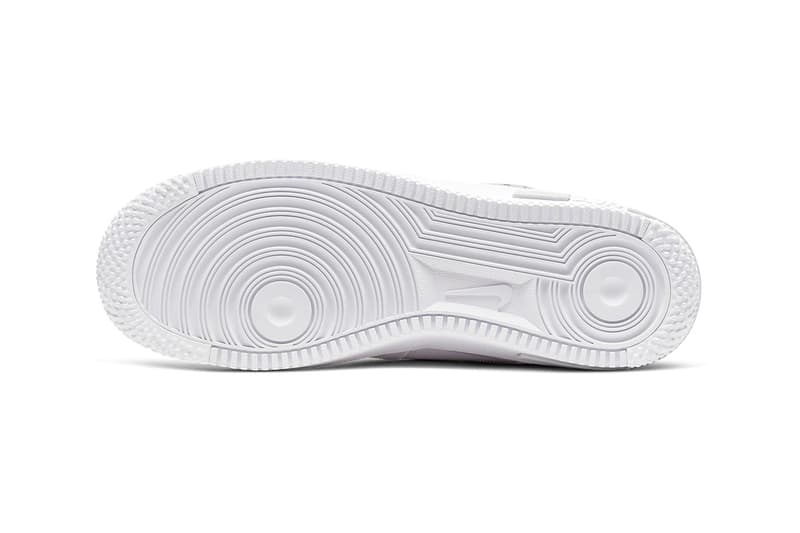 Nike 全新鞋款 Air Force 1 React D/MS/X 全白配色正式發佈