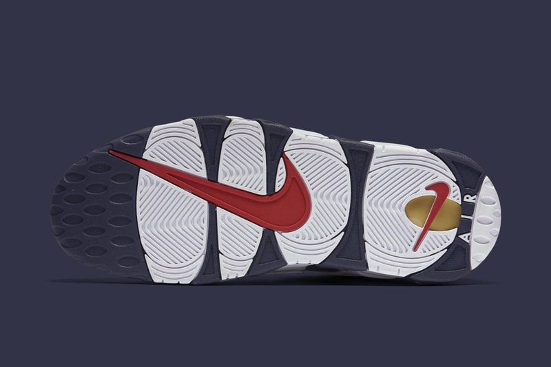 離開是為了回來-Nike Air More Uptempo「Olympic」配色再販